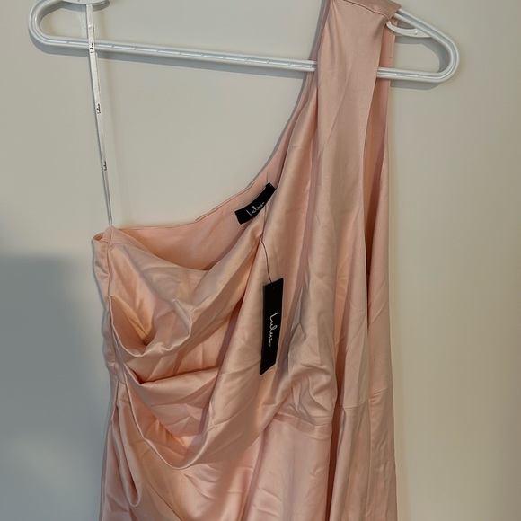 Lulus pink long gown - Picture 4 of 7